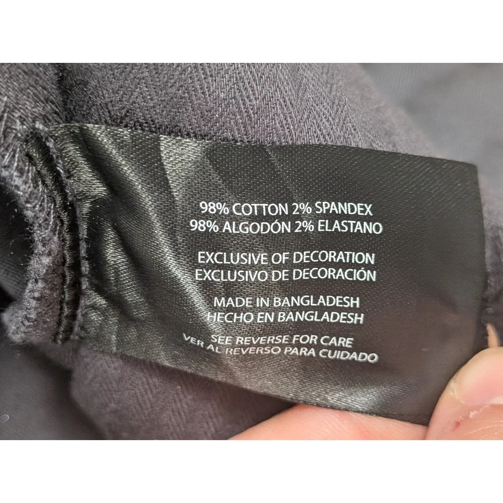 Banana Republic Pants Men's 38x30 Dark Gray Cotton Stretch Chinos